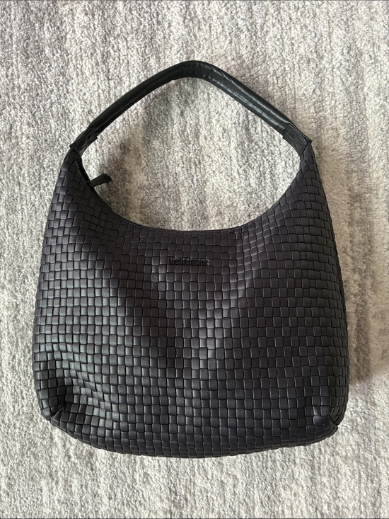 MZ Wallace Handbags - MZ WALLACE Black Large Woven Shoulder